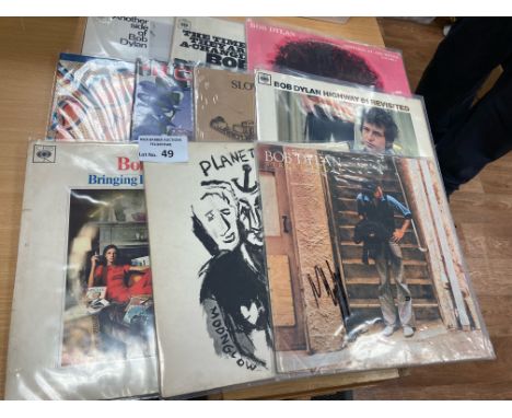 Records : BOB DYLAN collection of albums - nice condition (10)