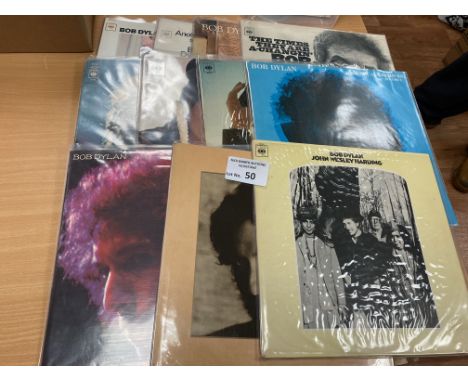 Records : BOB DYLAN collection of albums good mix &amp; decent lot (11)