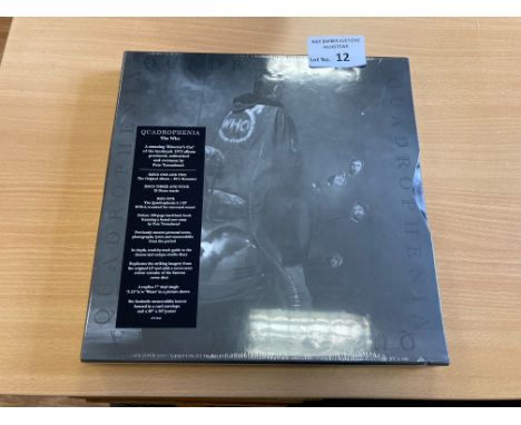 Records : Quadrophenia THE WHO - directors cut box set - modern &amp; sealed - 602527 778402 - fine condition