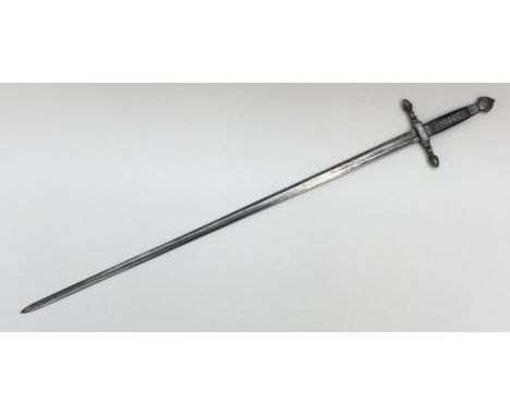 A fine quality 18th / 19th century Papal Chamberlain’s sword, with likely earlier 17th century blade. All steel construction 