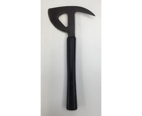 A WW2 issued Air Ministry aircraft escape axe. Issued to air crews of aircraft and glider to facilitate escape from the the a