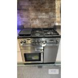 900mm - Range Master 5 Burner Dual Fuel Double Oven Range Cooker
