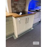 Wooden Work Top with Base Unit