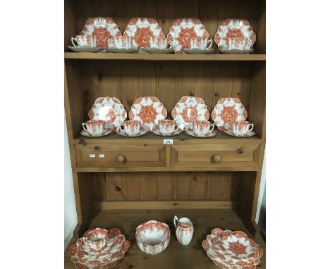 SUBSTANTIAL APPROXIMATELY 10 PLACE VICTORIAN TEA SERVICE