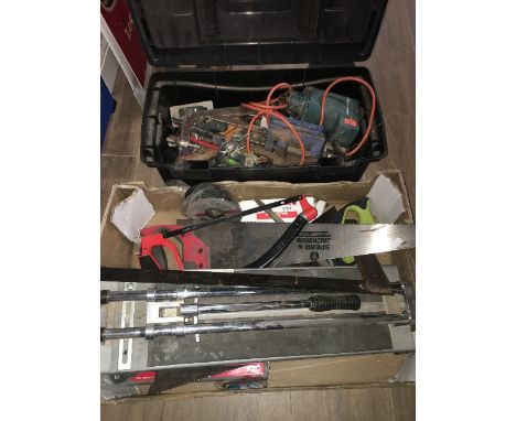 2 BOXES OF TOOLS