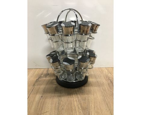 A MODERN SPICE RACK