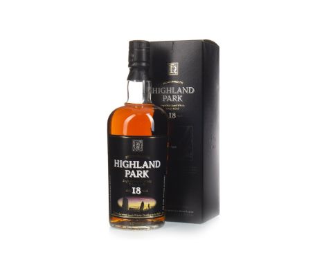 HIGHLAND PARK AGED 18 YEARS Single Malt Scotch Whisky 70cl, 43% volume, in carton.