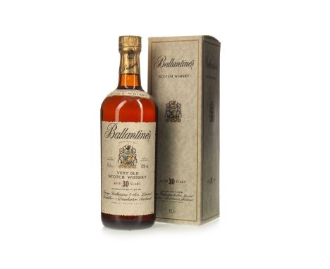 BALLANTINE'S 30 YEARS OLD Blended Scotch Whisky 75cl, 43% volume, in carton.