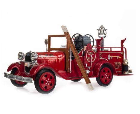 JIM BEAM FORD MODEL 'A' 1930 FIRE ENGINE DECANTER Kentucky Bourbon No capacity stated, 80 US proof, in vintage fire engine sh