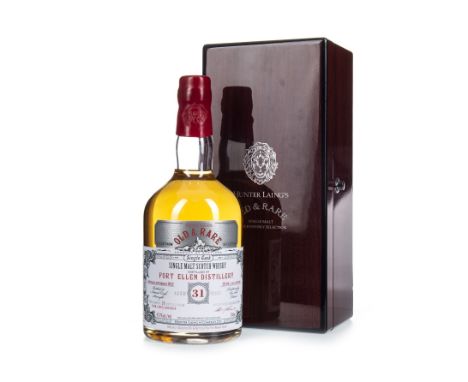 PORT ELLEN 1982 OLD &amp; RARE AGED 31 YEARS Single Malt Scotch Whisky Distilled September 1982, matured in a refill hogshead