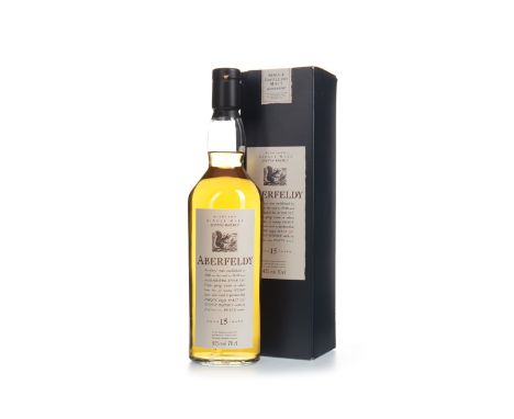 ABERFELDY AGED 15 YEARS FLORA &amp; FAUNA Single Malt Scotch Whisky 70cl, 43% volume, in carton.