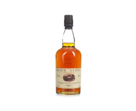 BLAIR ATHOL BICENTENARY AGED 18 YEARS Single Malt Scotch Whisky Bottled to celebrate 200 years of malt whisky distilling at t