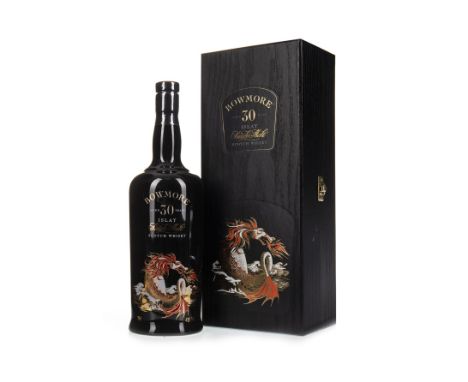 BOWMORE SEA DRAGON AGED 30 YEARS Single Malt Scotch Whisky 70cl, 43% volume, in box.