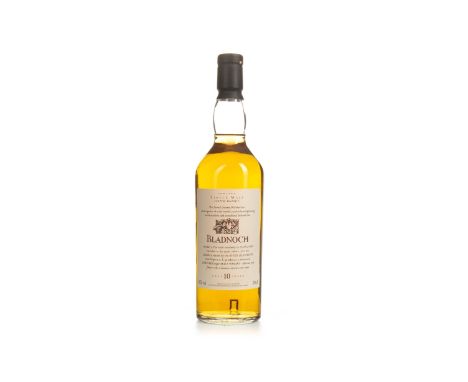 BLADNOCH AGED 10 YEARS FLORA &amp; FAUNA Single Malt Scotch Whisky 70cl, 43% volume.