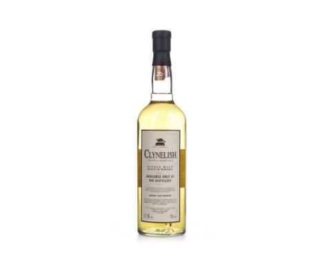 CLYNELISH DISTILLERY EXCLUSIVE Single Malt Scotch Whisky 70cl, 57.3% volume.