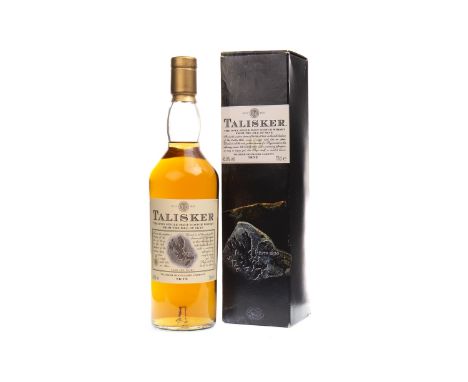 TALISKER 10 YEARS OLD Single Malt Scotch Whisky 70cl, 45.8% volume, in carton.