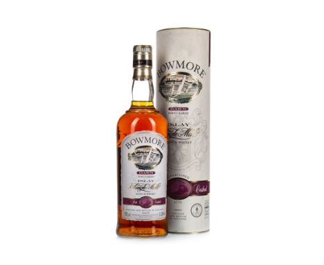 BOWMORE DAWN Single Malt Scotch Whisky Matured in port casks. 700ml, 51.5% volume, in tube.