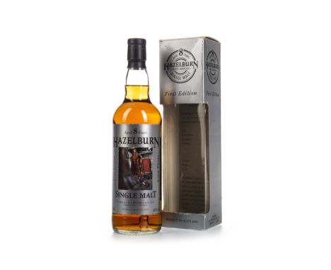 HAZELBURN AGED 8 YEARS - FIRST EDITION Single Malt Scotch Whisky 70cl, 46% volume, in carton.