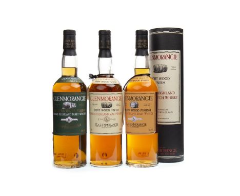 GLENMORANGIE MADEIRA WOOD 12 YEARS OLD Single Malt Scotch Whisky Finished in Madeira casks. 70cl, 43% volume. GLENMORANGIE SH
