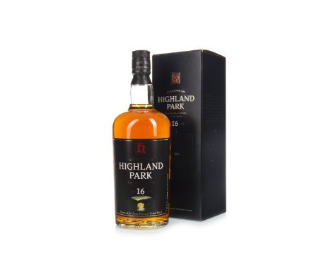 HIGHLAND PARK AGED 16 YEARS - ONE LITRE Single Malt Scotch Whisky One litre, 40% volume, in carton.