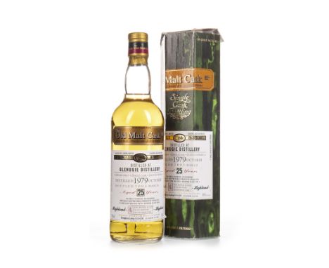 GLENUGIE 1979 OLD MALT CASK AGED 25 YEARS Single Malt Scotch Whisky Distilled October 1979, matured in hogshead DL ref. 1094,