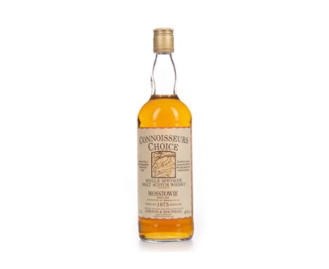 MOSSTOWIE 1975 CONNOISSEURS CHOICE Single Malt Scotch Whisky 75cl, 40% volume.