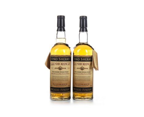 GLENMORANGIE FINO SHERRY WOOD OVER 13 YEARS OLD (2) Single Malt Scotch Whisky Finished in Fino sherry casks. 70cl, 43% volume