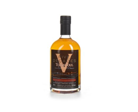 TOMINTOUL FIVE DECADES - 50CL Single Malt Scotch Whisky Bottled to celebrate the 50th Anniversary of the Tomintoul distillery