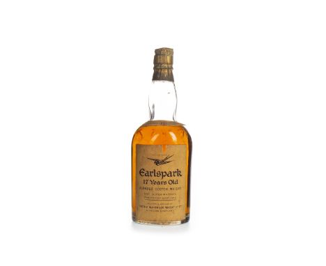 EARLSPARK 17 YEARS OLD Blended Scotch Whisky Full sized bottle, no strength stated.