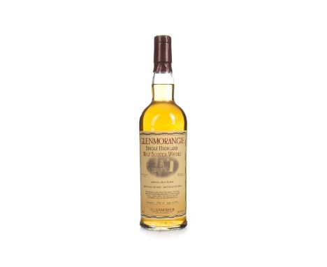 GLENMORANGIE 1987 AGED 17 YEARS Single Malt Scotch Whisky Bottled in 2004, bottle no. 278 of 346, bottled in recognition of t