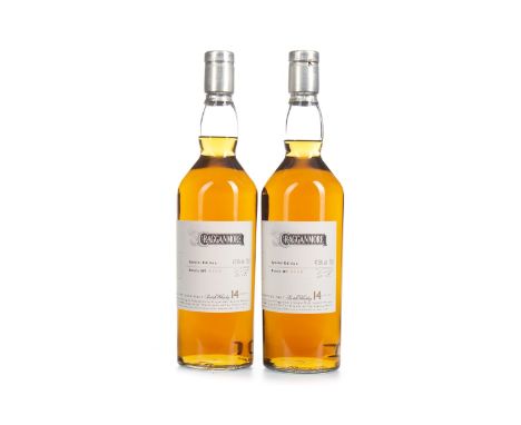 CRAGGANMORE FRIENDS OF THE CLASSIC MALTS AGED 14 YEARS (2) Single Malt Scotch Whisky Bottle no. 348 &amp; 349 of 4987. 70cl, 