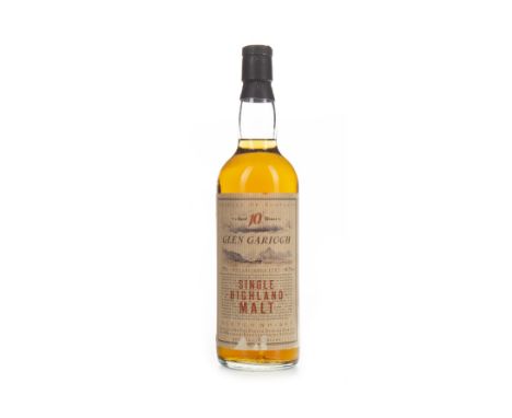 GLEN GARIOCH 10 YEARS OLD Single Malt Scotch Whisky 75cl, 40% volume.