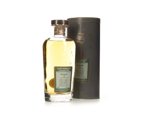 MACALLAN 1987 SIGNATORY VINTAGE AGED 18 YEARS Single Malt Scotch Whisky Distilled 12 November 1987, matured in hogshead no. 7