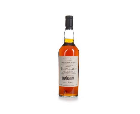 BALMENACH AGED 12 YEARS FLORA &amp; FAUNA Single Malt Scotch Whisky 70cl, 43% volume.