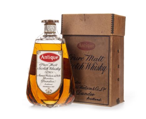 JAMES WATSON &amp; CO LTD ANTIQUE Blended Malt Scotch Whisky No capacity or strength stated, in box.