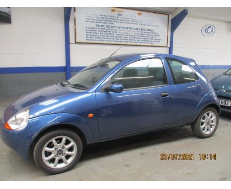 Make &amp; Model: Ford KA Zetec ClimateDate of Reg: DA57 PSOColour: Bluecc: 1299MoT: 03-02-2022Fuel Type: PETROLMileage: 40kT