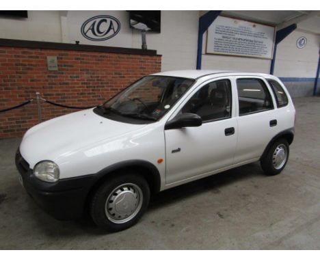 Make &amp; Model: Vauxhall Corsa MeritDate of Reg: L663 PMUColour: Whitecc: 1196MoT: 10-12-2021Fuel Type: PETROLMileage: 53KT