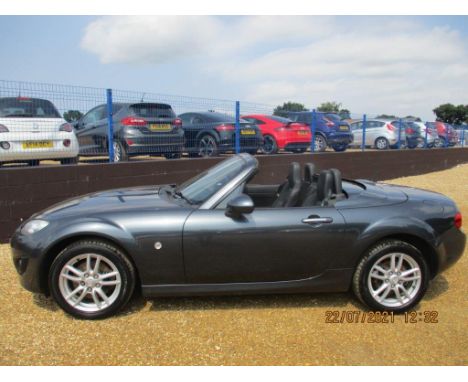 Make &amp; Model: Mazda MX-5 I Roadster SEDate of Reg: EN59 EEVColour: Greycc: 1798MoT: 13-09-2021Fuel Type: PETROLMileage: 8