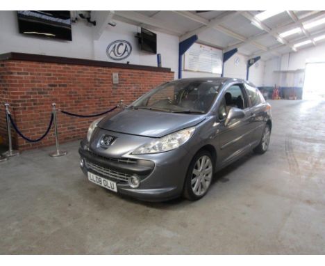 Make &amp; Model: Peugeot 207 GTDate of Reg: LL08 OLUColour: Greycc: 1598MoT: 13-05-2021Fuel Type: PETROLMileage: Not display