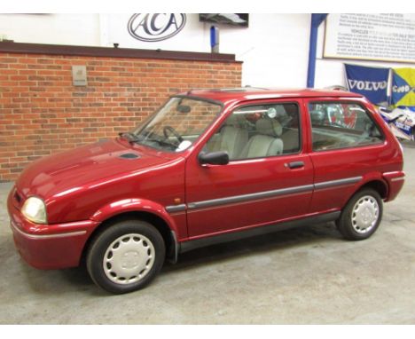 Make &amp; Model: Rover 100 Ascot SEDate of Reg: R763 AKXColour: Redcc: 1120MoT: 14-11-2021Fuel Type: PETROLMileage: 34KTrans