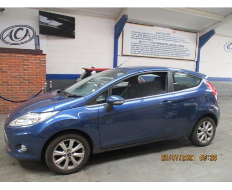 Make &amp; Model: Ford Fiesta ZetecDate of Reg: AP59 JLXColour: Bluecc: 1242MoT: 08-07-2022Fuel Type: PETROLMileage: 90kTrans