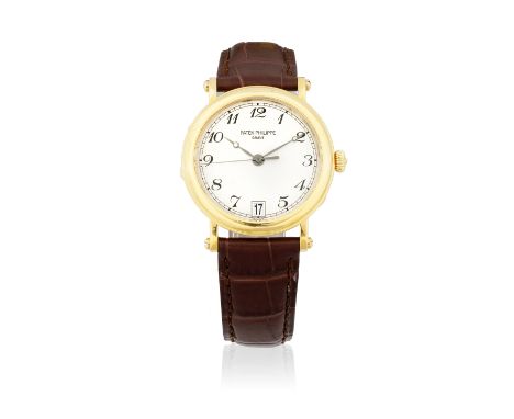 Patek Philippe. An 18K rose gold automatic 'Officer's' calendar wristwatchModel: CalatravaReference: 5053R-001Date: Purchased