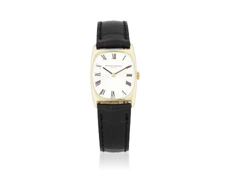 Vacheron &amp; Constantin. An 18K gold manual wind wristwatchReference: 7813Date: Manufactured 1969Movement: 17-jewel Cal.K10