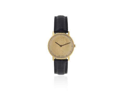 Mappin &amp; Webb. An 18K gold manual wind wristwatch commemorating the Queen's Silver JubileeDate: 1977Movement: 17-jewel ET