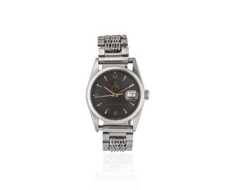 Tudor. A stainless steel manual wind calendar bracelet watchModel: OysterdateReference: 7919Date: Circa 1972Movement: 17-jewe