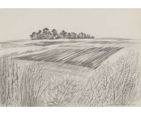 ▴ John Humphrey Spender (1910-2005)'Burnt Stubble'signed and dated 'Humphrey Spender 1983' l.r., inscribed with title on arti