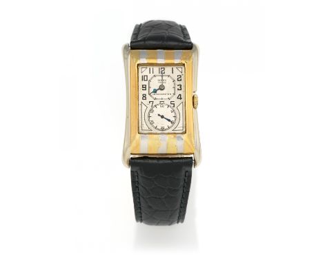 ROLEXPrinz. Chronometer. Herkunft: Schweiz, Genf. Datierung: Um 1938. Werk: Handaufzug. Gehäuse/Armband: 750/- Gelb- und Weiß