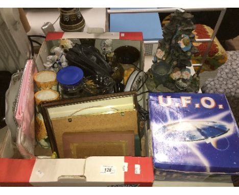 1 BOX ASSORTED GOODS FIBRE OPTIC LAMP &amp; WATER FEATURE