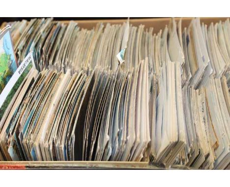LARGE LOT OF VAROUS POSTCARDS AND CIGARETTE CARDS