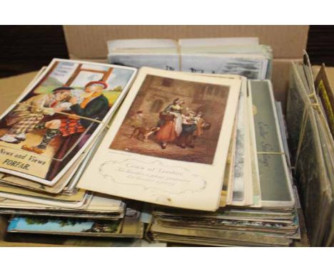 LOT OF VARIOUS VINTAGE POSTCARDS
condition varies across lot